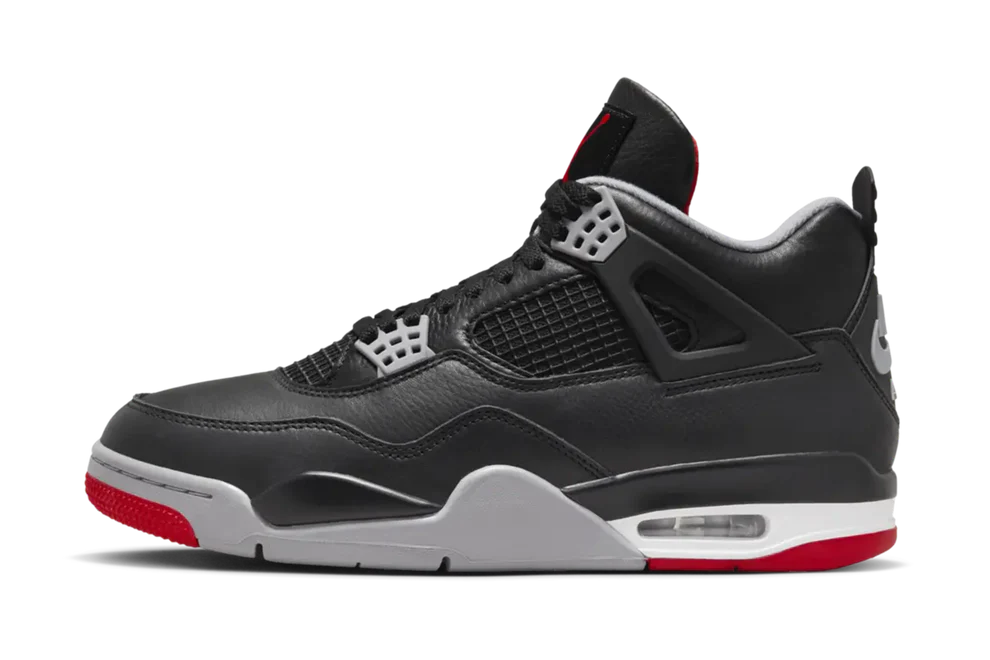 Jordan 4 Retro Bred Reimagined | Jordan 4 Retro Bred Shoes | MS KICKS