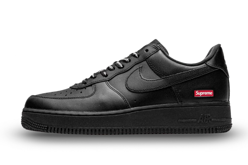 Nike Air Force 1 Low Black | Nike Air Force Supreme | MS KICKS